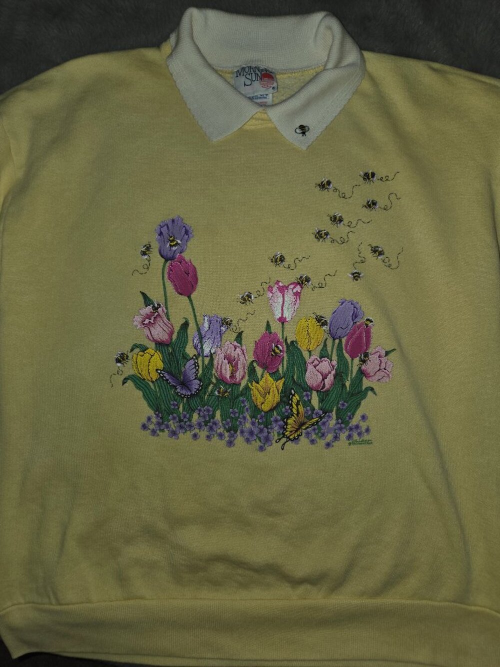 Morning sun vintage sweater